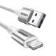 thumbnail image 1 of Cable Lightning/USB-A 2.4A 2M MFi Blanco Ugreen US199, 1 of 3