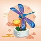 thumbnail image 3 of Immortal Flower Butterfly Dragonfly Building Blocks, Creative Educational Toy Set, Birthday Gift For Toddlers, 3 of 4