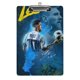 thumbnail image 1 of Lionel Messi Portapapeles de acrílico A4, tamaño carta estándar, carpeta con clip 12.5" x 8.5" para estudiantes, profesores y oficina, 1 of 6