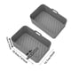 thumbnail image 1 of Upgrade Your Air Frying Game with Reusable Silicone Liners - Perfect Fit for Air Fryers, Easy to Clean, Saves Fried Rice - Available in 1/2PCS, 1 of 5