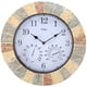 thumbnail image 1 of Reloj de pared Lily's Home con termómetro e higrómetro de 35 cm, 1 of 6