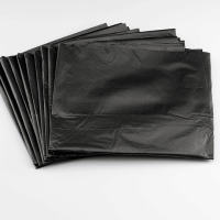 Genérica - Bolsa Basura Grande Negra 100X120Cm Pack 10 Unidades