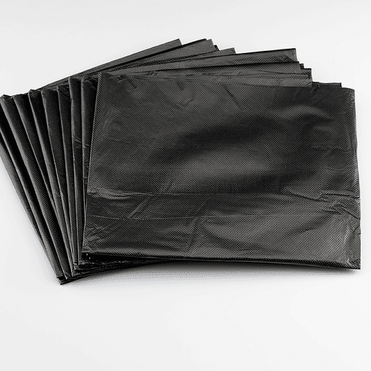 Genérica - Bolsa Basura Grande Negra 100x120cm Pack 10 Unidades