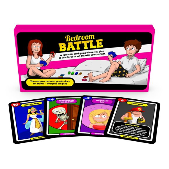 Juego de cartas Tingletouch Games Bedroom Battle for Couples