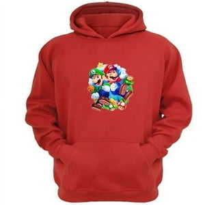 Genérico - Polerón Canguro Plomero Rojo Rojo Talla L Unisex