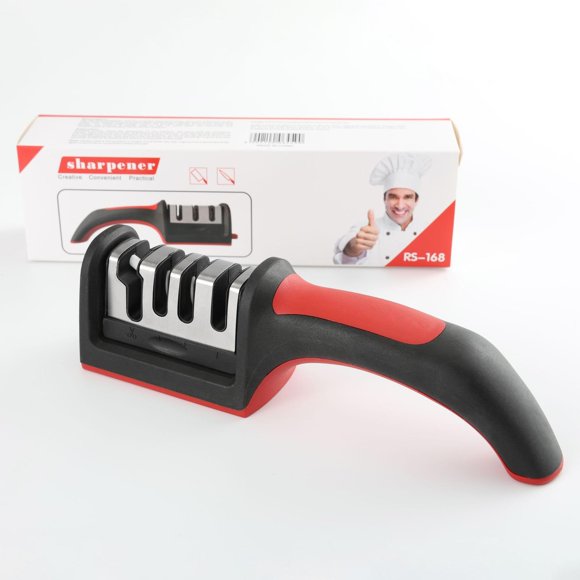 Afilador de cuchillos de cocina 4 en 1 lk dog