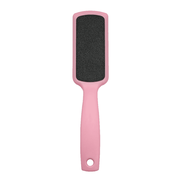 Lima de esmeril ancha para pies, herramienta de pedicura de doble cara, eficaz para talones agrietados, lima profesional para pies