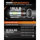thumbnail image 4 of Bombillas LED antiniebla SEALIGHT 9006/HB4 Serie F1 6000 K 5000 lm, 4 of 7