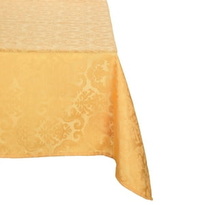 Sueño Blanco - Mantel Rectangular Flor De Lis Crema
