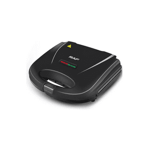 Genérico - Tostadora Eléctrica Grill Sandwich Maker 220V, Color Negro