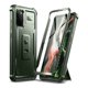 thumbnail image 1 of Funda Dexnor para Galaxy S20+ 5G con soporte y color verde militar, 1 of 7