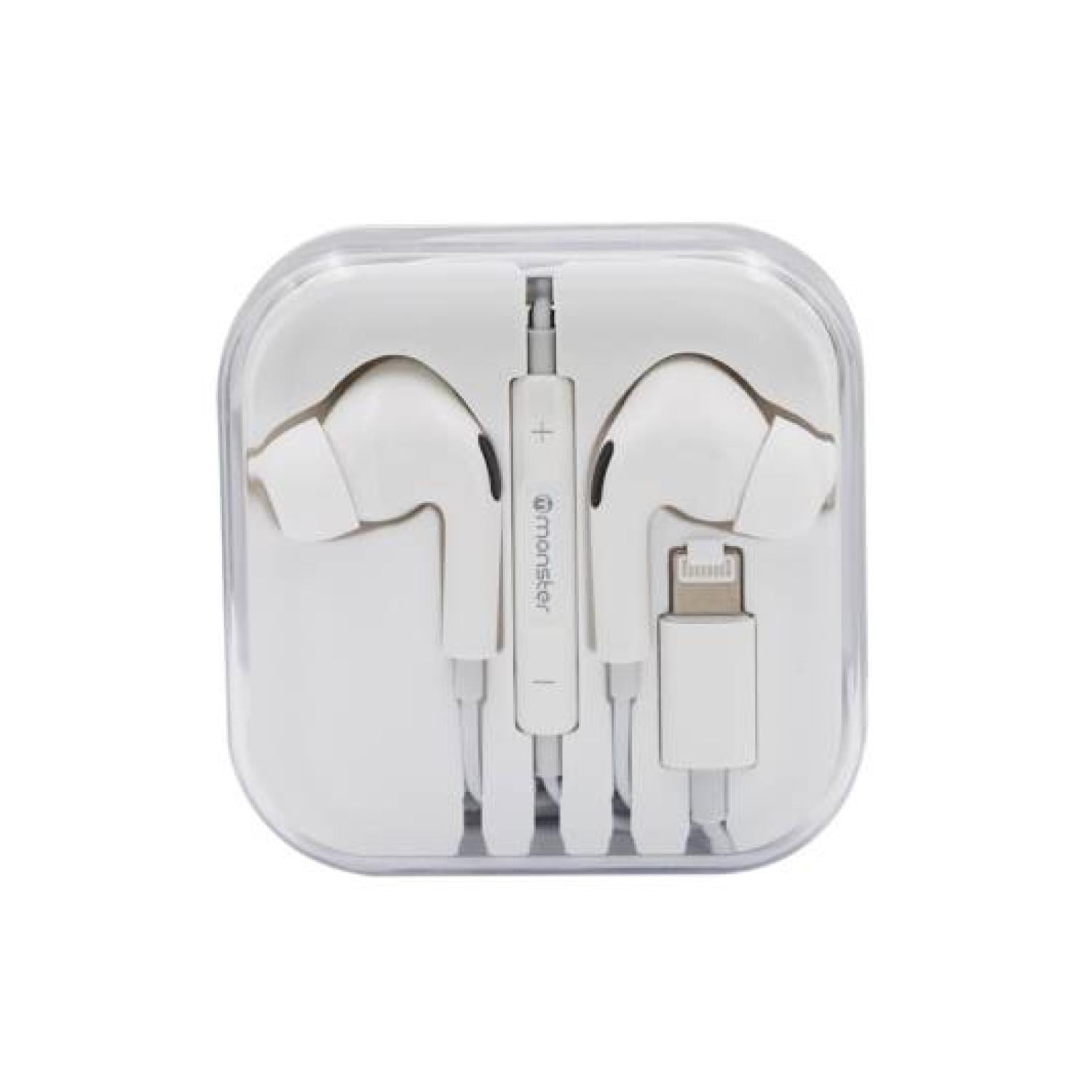 Monster - Audifonos Manos Libres Manos Libres Usb Lightning C21