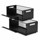 thumbnail image 3 of Set 2 Organizador Cocina Bajo Mesada Canasto Extraible Acero Inox, 3 of 8