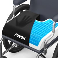 Cojín De Asiento De Silla De Ruedas De Gel Auvon Para Aliviar El Dolor,