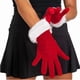 thumbnail image 2 of 2 pares Guantes de Santa Mujeres, Guantes Rojos con Accesorios de Puño Peludo Blanco para Disfraces para Mujeres y Niños, 2 of 3