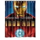 thumbnail image 1 of Cortina de ducha de Iron Man, juego de cortina de baño con ganchos, tamaño 66 x 72 pulgadas, 1 of 3