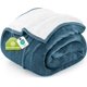 thumbnail image 1 of Manta Sherpa Utopia, cama king size, color azul piedra, 230 x 260 cm, 1 of 9
