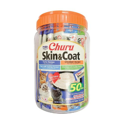 CHURU CAT SKIN&COAT 50 UNIDADES