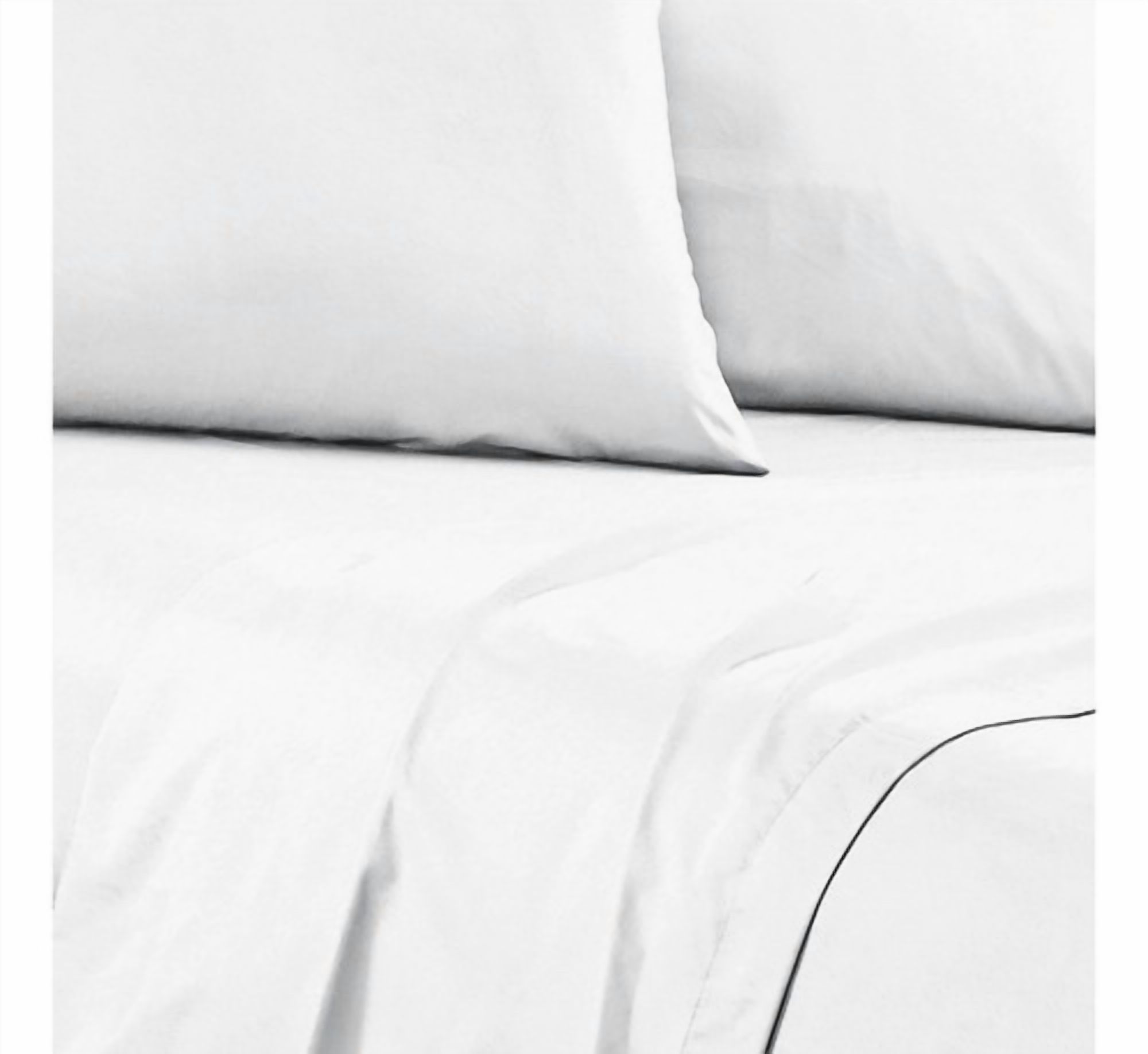 Sabana Andes Microfibra Lisa Blanco 2 Plaza