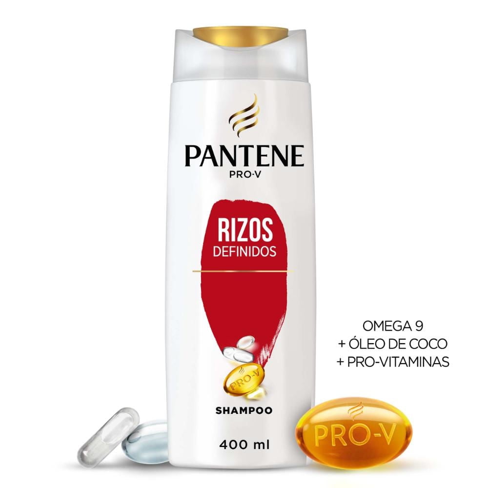 Pantene - Shampoo Pro-v Rizos Definidos.