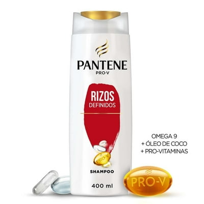 Shampoo Pro-V Rizos Definidos. 400 Ml Pantene