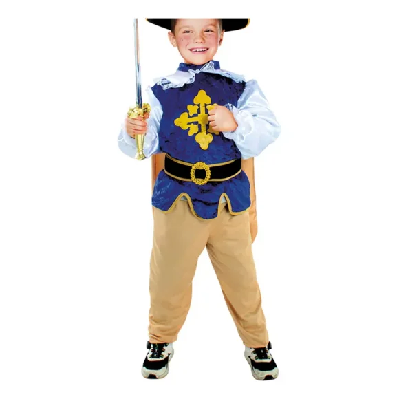Disfraz de mosquetero para niños