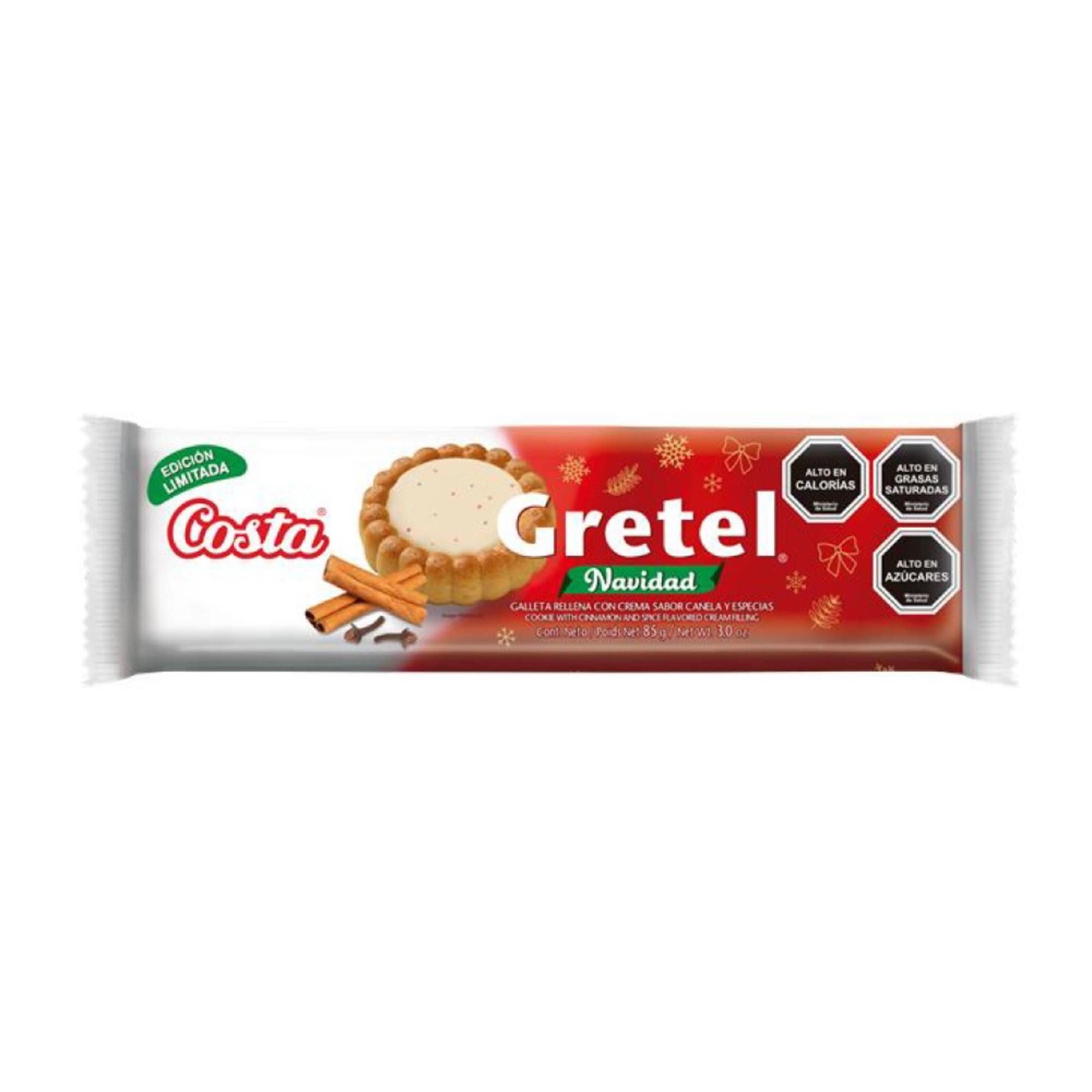 Galleta Gretel Navidad 140 g Costa