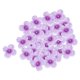 thumbnail image 2 of 500 piezas de seda artificial pétalos de rosa flor de la boda púrpura bicolor, 2 of 5