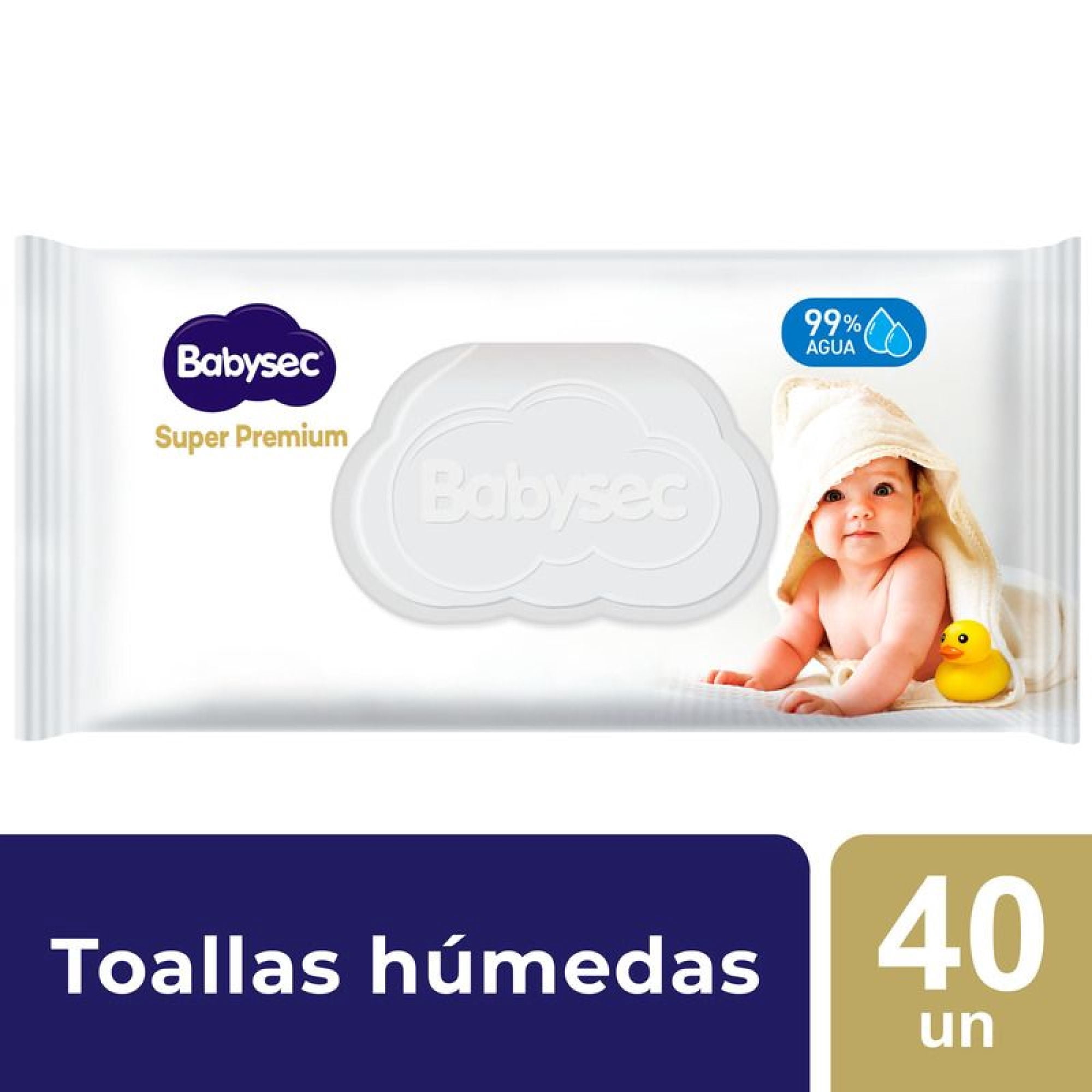 Toallitas Húmedas Babysec Super Premium 99% Agua