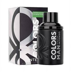 Benetton - Perfume Colors Man Black Intenso Edp 100 Ml