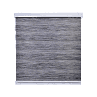 Cortina Roller Duo Zebra Dia Y Noche 220 X 200 Cm Gris Osc Jaspeado Guiza