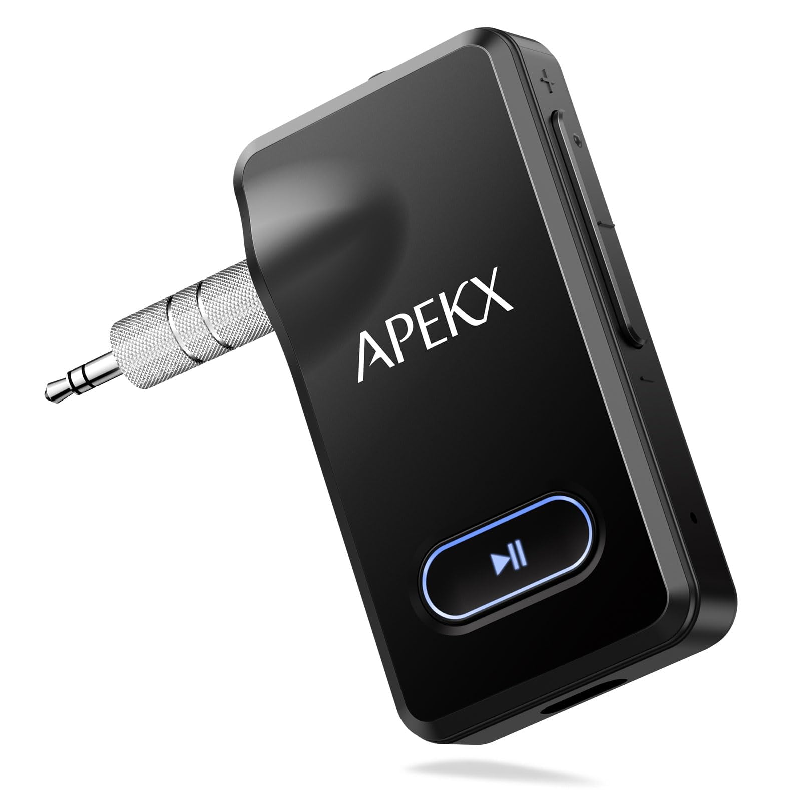 Adaptador Bluetooth Apekx Para Coche Con Receptor Auxiliar Inalámbrico De 3,5 Mm