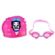 thumbnail image 1 of Gorro De Natación Para Ni?os Y Ni?as Gorro De Piscina Con Gafas De Google Antivaho Pink Girl, 1 of 6