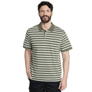 Kotting - Polera Hombre Listada Cuello Camisero