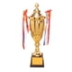 thumbnail image 2 of Trofeo De Premio Copa De Trofeo De Metal Con Cinta Para Celebración Competición Deportiva 47cm, 2 of 5