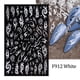 thumbnail image 1 of Evil Eye Snake Heart Nail Art Stickers, 3D Self Adhesive Flame Cute Animal Nail Art Decals Nail Decoration Accessories For Nail Art DIY, 1 of 3