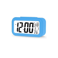 Genérico - Reloj Despertador Pantalla Led, Blanca