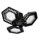 thumbnail image 2 of Bombilla De Luces De Techo LED Para Garaje Plegable Deformable E27 3 Paneles 60W Negro, 2 of 5