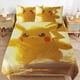 thumbnail image 1 of Pi-ka-chu Bed Duvet Cover Microfiber Bedding Sets 3D Printed Lightweight 3 Piece Comforter Sets for Kids Boys Girls, 1 of 5