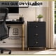 thumbnail image 5 of Velador Cajonera 3 Cajones Carry All Metal Madera Eco Cuero, 5 of 8