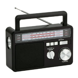 Tecnolab - Radio Am/Fm/Sw Con Panel Solar, Usb Y Linterna Led - Ps
