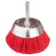 thumbnail image 1 of Grata Copa Fibra Abrasiva Roja 3" (75mm) - Grano 80 (grueso) - Vástago 1/4'' - Hela, 1 of 2