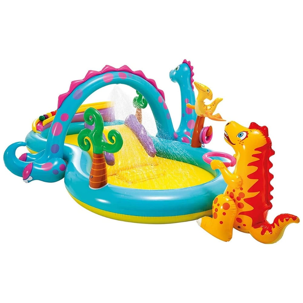 Intex - Centro De Actividad Inflable Dinosaurio Dinoland
