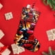 thumbnail image 4 of Deadpool Tema: Calcetines de Navidad, fino lino blanco para colgar en escaleras y chimenea, decoración navideña para el hogar, regalo de Navidad. 45cm × 32cm, 4 of 5
