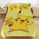 thumbnail image 1 of Pi-ka-chu Bed Duvet Cover Microfiber Bedding Sets 3D Printed Lightweight 3 Piece Comforter Sets for Kids Boys Girls, 1 of 5