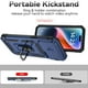 thumbnail image 5 of Estuche GANGXUN para iPhone 15 Pro Max, soporte giratorio 360°, estilo mecánico y magnético, 5 of 5