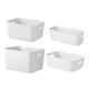 thumbnail image 3 of Caja De Almacenamiento Para El Hogar De Varios Tama?os Cesta De Ropa Interior Misceláneas Organizador Para El Hogar 4 Piezas S + M + L + XL, 3 of 5
