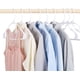 thumbnail image 4 of Perchas de plástico Perchas para ropa Perchas tubulares duraderas para camisas Perchas para abrigos, delgadas y que ahorran espacio, perchas resistentes ideales para la colada y el uso diario $ Percha, 4 of 7