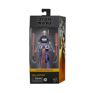 Figura Asajj Ventress Star Wars Hasbro 3.7 Pulgadas