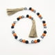 thumbnail image 2 of 1pc Farmhouse Halloween Garland with Jute Rope and Plaid Tassels - 81cm/31.88inch - Perfect for Halloween Parties and Home Decor, 2 of 4